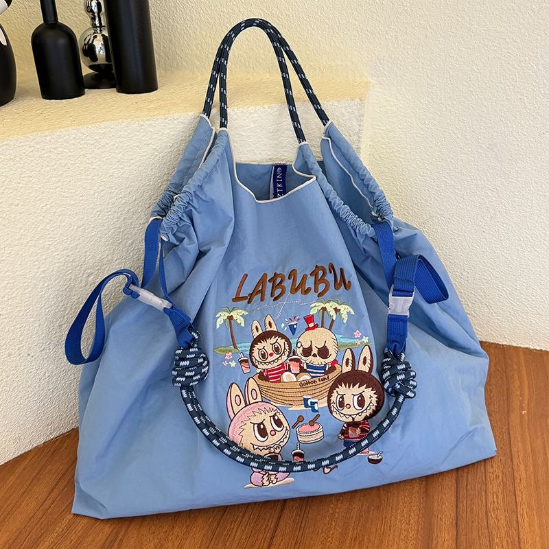 Labubu Explorer Tote Bag – Cute Meets Utility