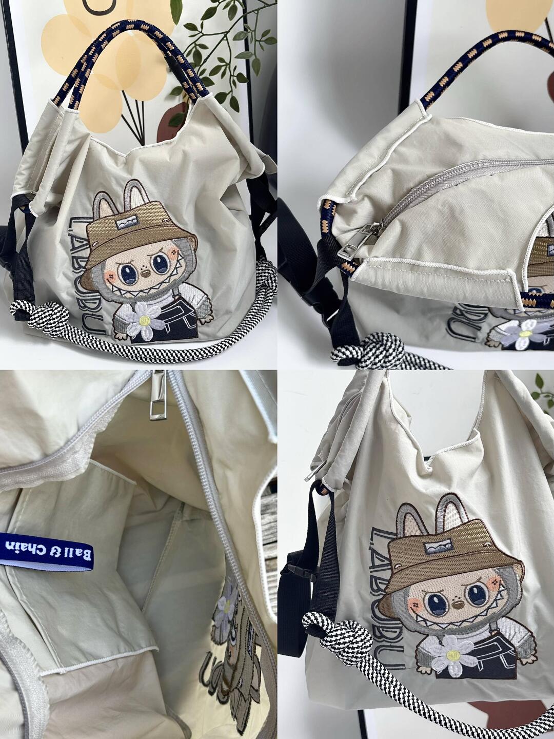 Labubu Explorer Tote Bag – Cute Meets Utility