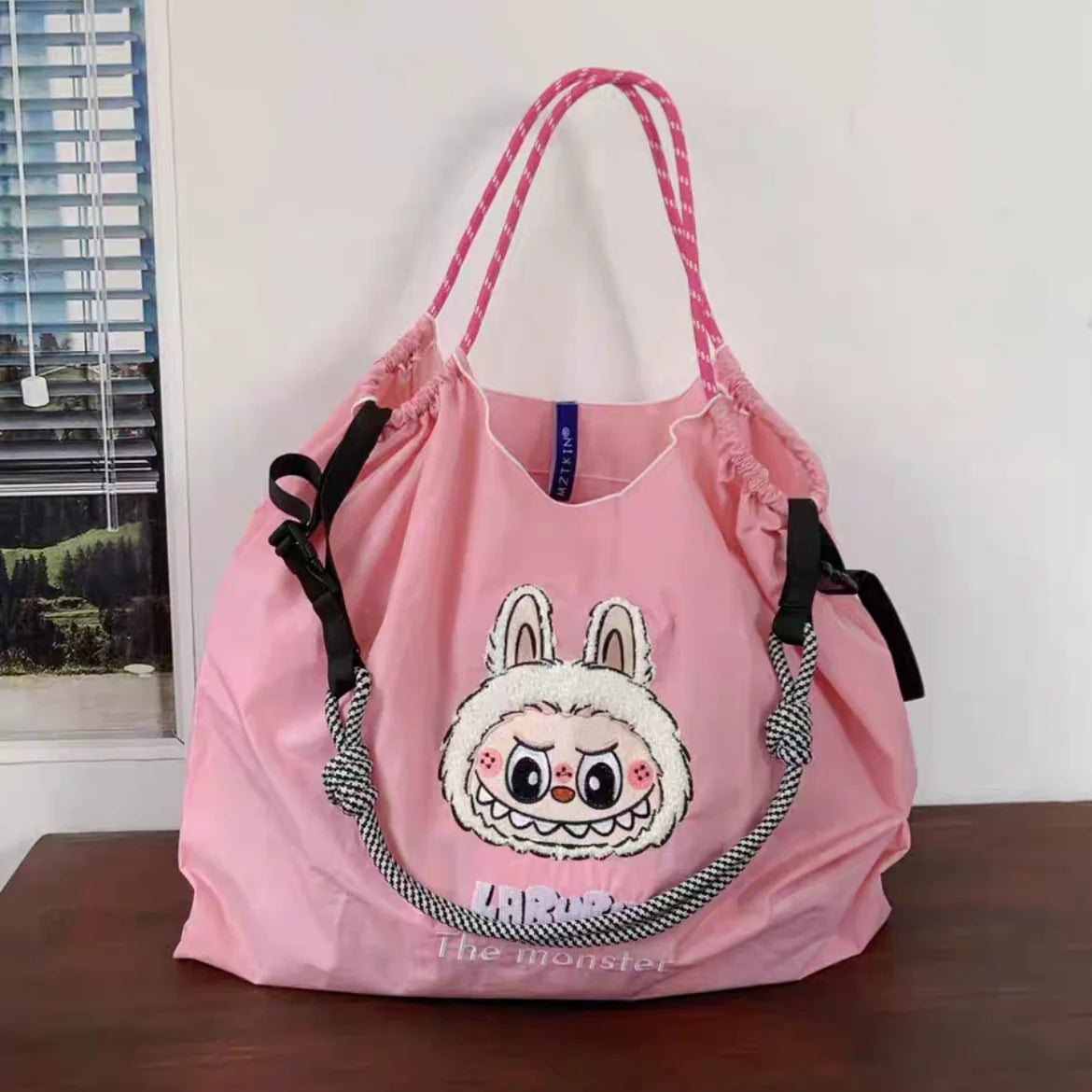 Labubu Explorer Tote Bag – Cute Meets Utility