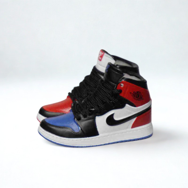 Labubu Jordan 1 Retro High OG Black Toe Inspired Miniature Sneakers