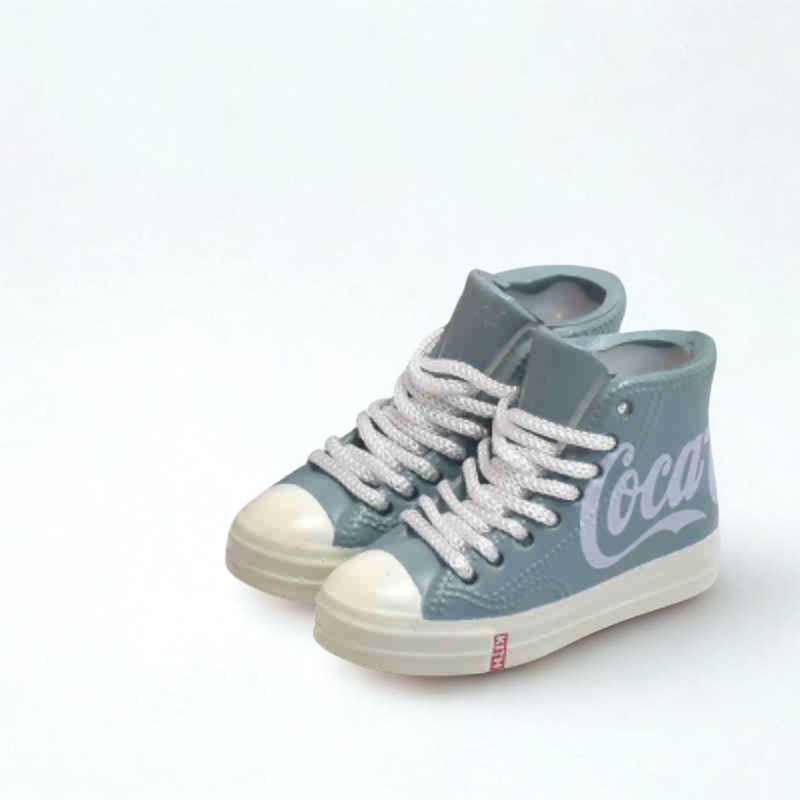 Labubu Converse x Coke Inspired Miniature High Top Miniature Sneakers