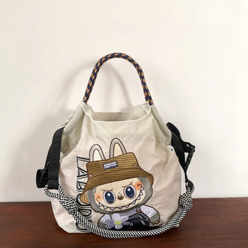 Labubu Explorer Tote Bag – Cute Meets Utility