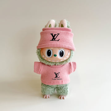 Labubu Classic Monogram Winter Set - L.V. Inspired