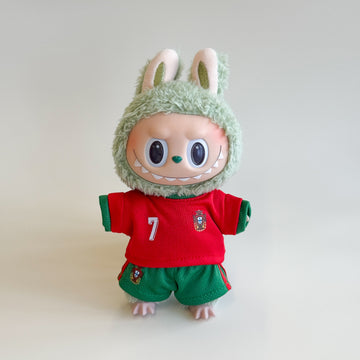 Labubu Soccer Jersey Set - Portugal Edition #7