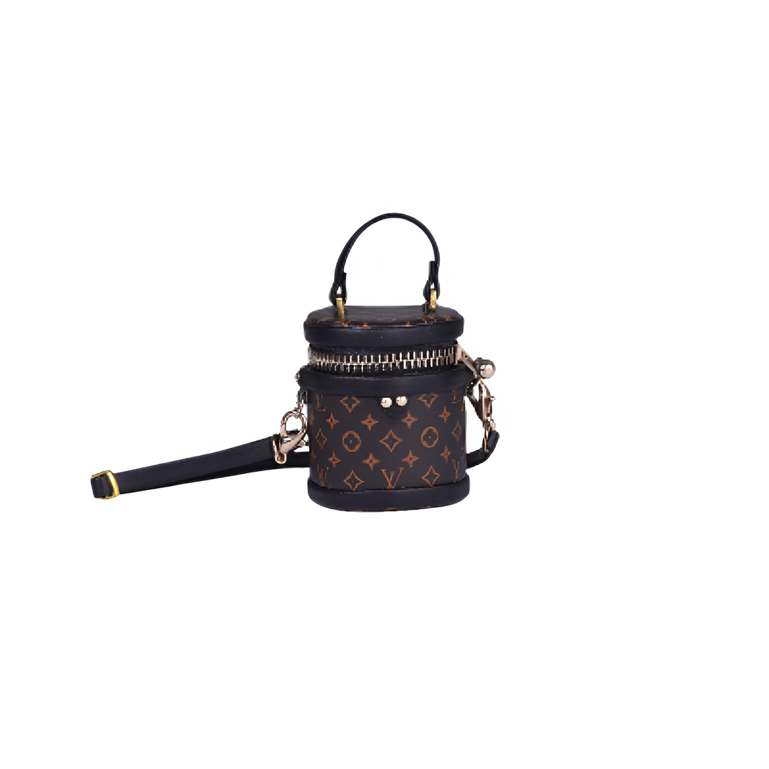 Labubu L.V. Inspired Miniature Canister Bag
